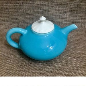 Vintage GMB Gladding McBean Teapot Teal